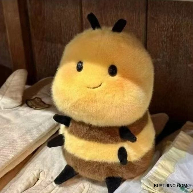 Cute Plush Bee Toy